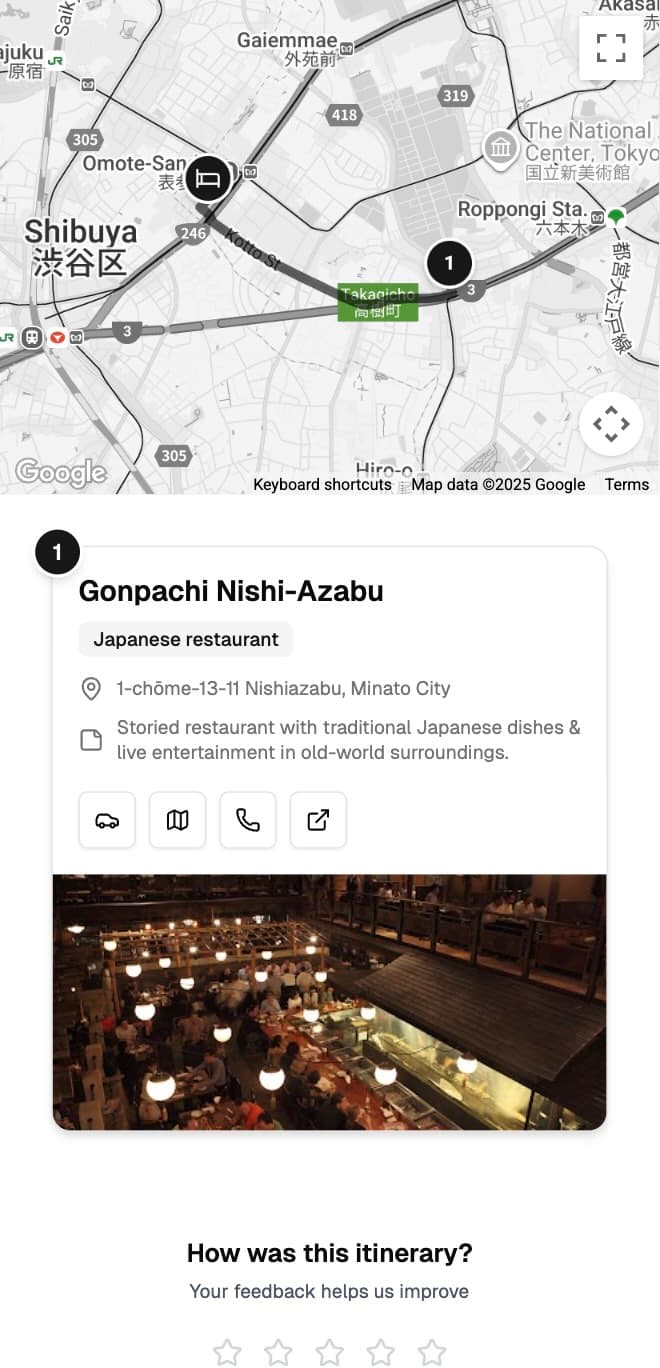 Mobile Interface